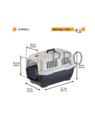 Transportin Gato Clipper 2, IATA, Transportín Perr