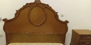 Cajonera y mesita de noche madera