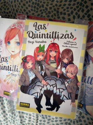 Las Quintillizas Manga 1-14 Norma Editorial