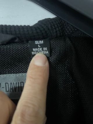 Felpa originale Harley Davidson Nera Tg. L