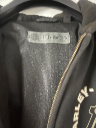 Felpa originale Harley Davidson Nera Tg. L