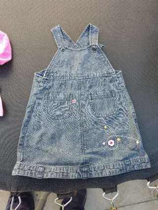 Vestido 18 meses y camiseta toalla