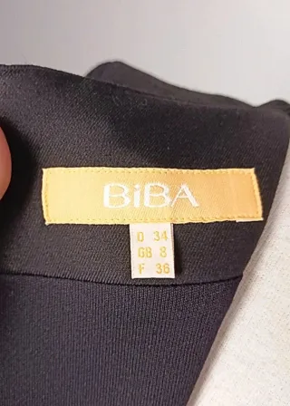 Vestido BIBA Negro Talla S