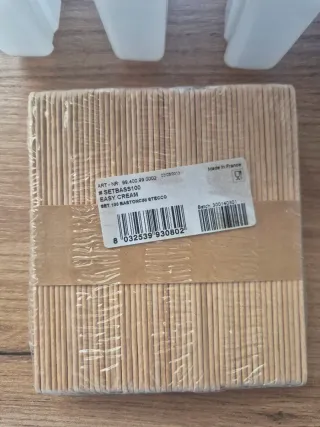 Molde helados y palitos de madera