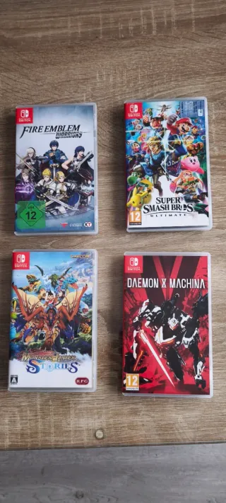 Vendo pack 4 buenÃsimos juegos de Nintendo Switch