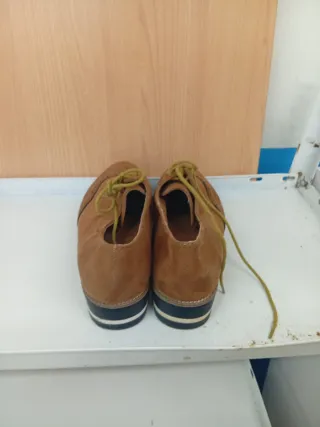 Zapatos Oxford Mujer Marrones Talla 38
