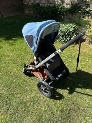 Carro+silla Bugaboo con accesorios