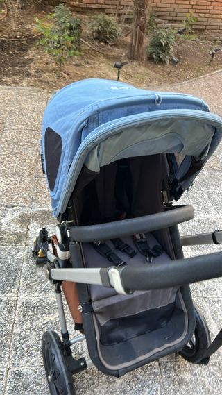Carro+silla Bugaboo con accesorios
