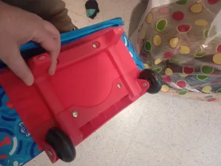 Maleta Patrulla canina Roja y Azul