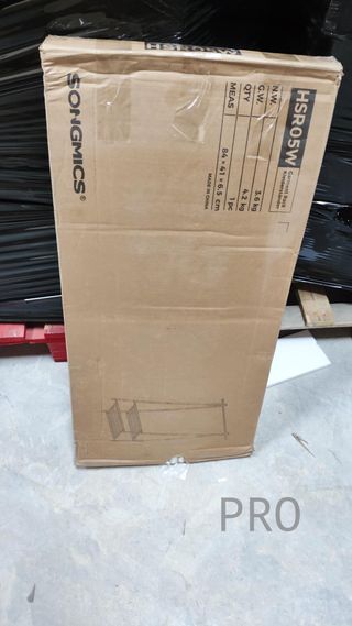 Perchero con Estante de 2 Niveles para Zapatos  SONGMICS