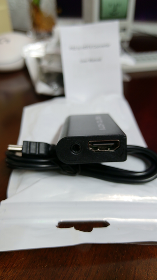 Convertidor de PS2 a HDMI para HDTV