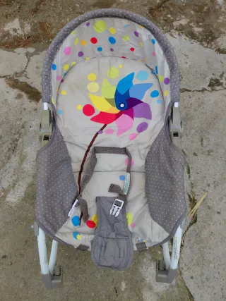 Hamaca bebé con diseño de molinillo