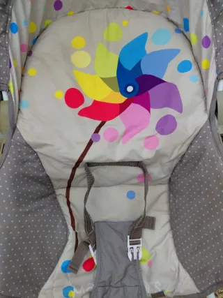 Hamaca bebé con diseño de molinillo