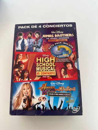 Pack 4 Conciertos Disney DVD