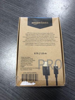 Cable de tipo USB- Amazon Basics