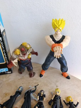 Lote muñecos figuras bootleg dragón ball manga ani