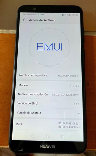 Huawei P smart Negro