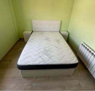 Canapé abatible marrón