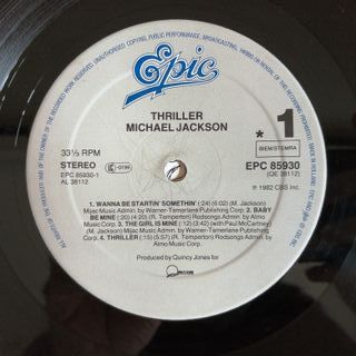 Vinile Michael Jackson Thriller