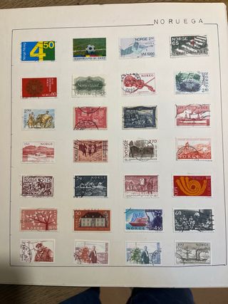 Álbum de Sellos Varios paises Ver lista