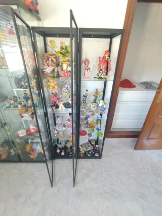 Vitrinas expositoras de cristal y metal