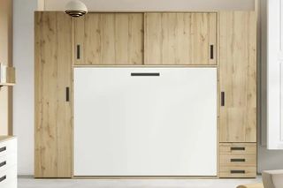 CAMA ABATIBLE CON ARMARIOS YBN5.