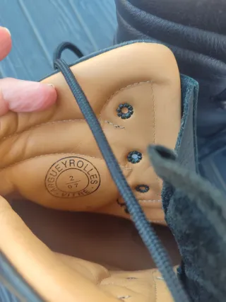 Botas de piel para moto Talla 43