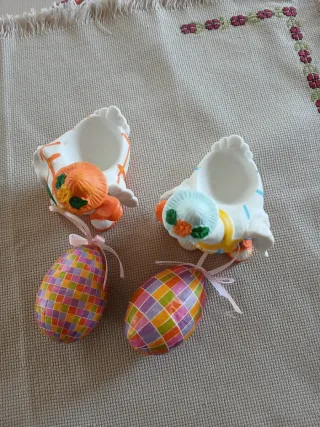 2 Soprammobili Pasquali Ceramica