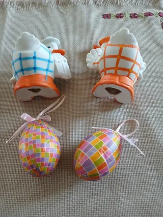 2 Soprammobili Pasquali Ceramica