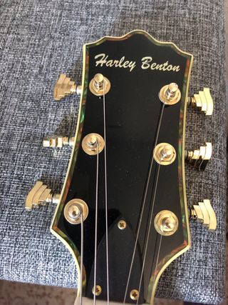 Guitarra Harley Benton Big Tone Trem White