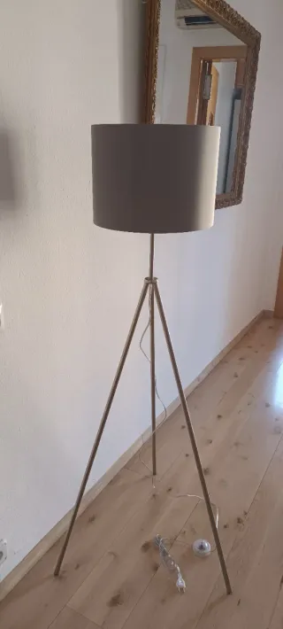 Lámpara de pie EGLO Scigliati gris