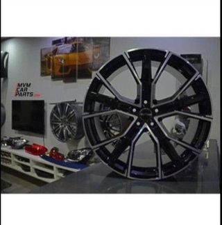 JUEGO DE 4 LLANTAS 21 GMP GUNNER BLACK POLISH GM01