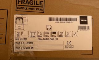 Fregadero Teka Acero Inoxidable