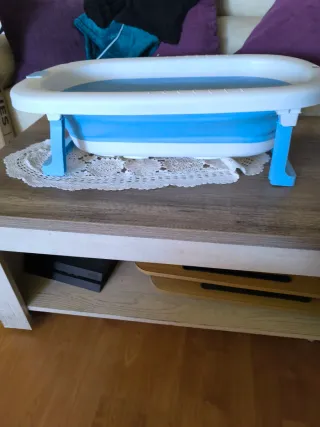 Bañera portátil plegable