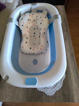 Bañera portátil plegable