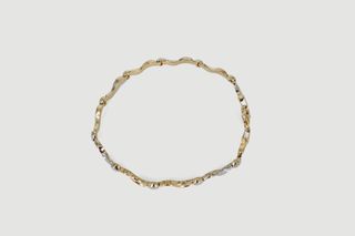 Pulsera oro 18k combinado