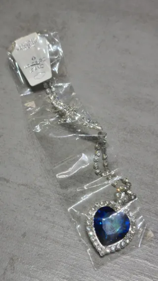 Collar TITANIC Azul Brillante