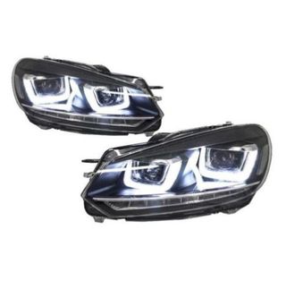Faros delanteros Volkswagen Golf VI 6 Led Black ed