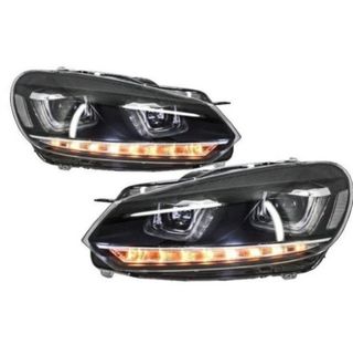 Faros delanteros Volkswagen Golf VI 6 Led Black ed