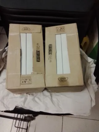 2 cajas de racholas,7,50" x 14" 88 racholas