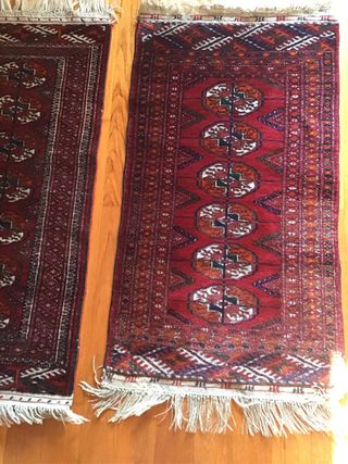 Tappeto orientale( lana (coppia )100 x60 -100 x50