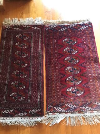 Tappeto orientale( lana (coppia )100 x60 -100 x50