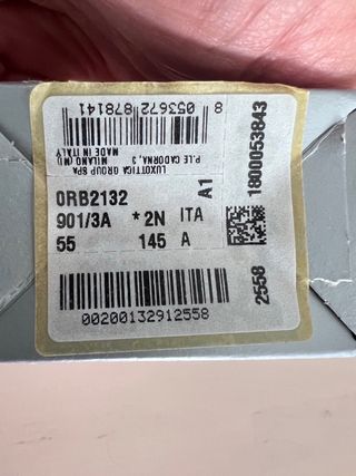 Cristales Ray-Ban New Wayfarer 901 Negras Azules