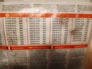 Cadenas de nieve Autosock 645