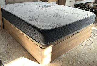 Canapé abatible + Colchón Luxury 150cm