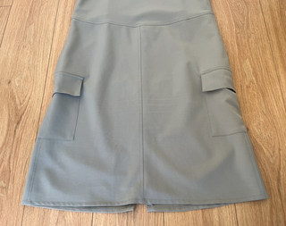 vestido verde de tirantes