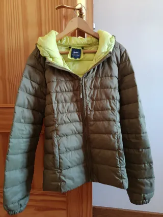 Cazadora Only verde talla XS