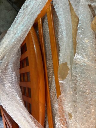 Cuna de madera para bebé