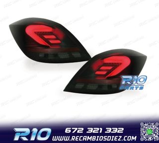 PILOTOS OPEL ASTRA 5P 05-10 CARDNA FULL LED NEGRO AHUMADO