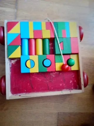 Bloques de madera para niños